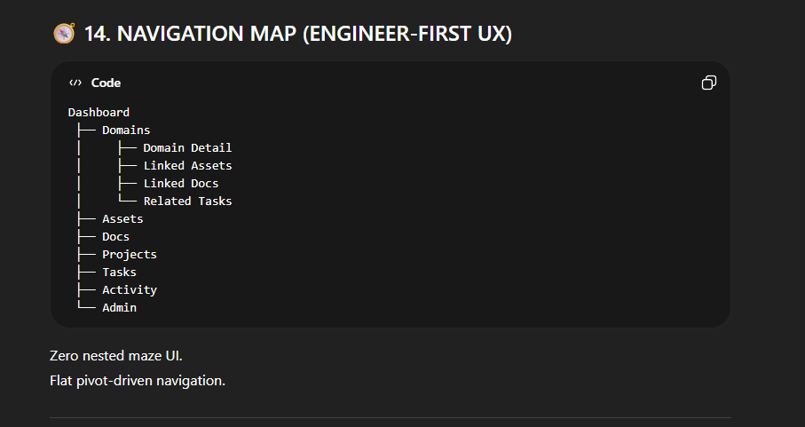 Dark theme credential and operational command consoles embedded in the TAHAI IT Docs editor for MSP workflows.